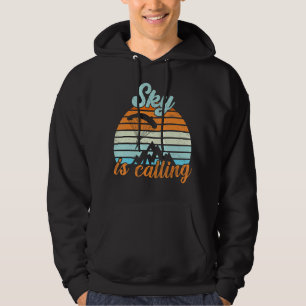 Sky Is Callingparagliding Skydiving Hoodie