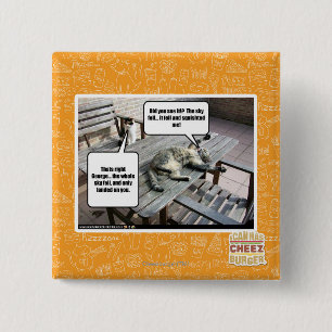 Sky is Falling 15 Cm Square Badge