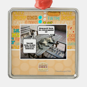 Sky is Falling Metal Tree Decoration