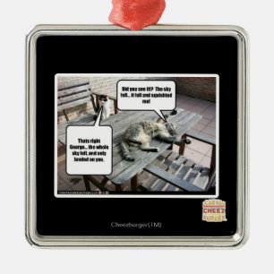 Sky is Falling Metal Tree Decoration