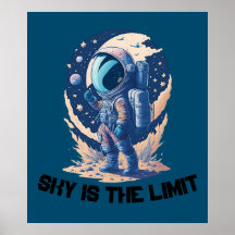 Sky is the Limit with Astronaut