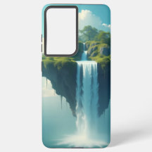 Sky Island Falls Case Dreamy Samsung Fantasy Cover