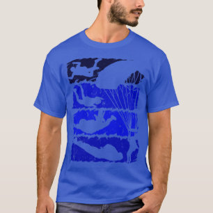 Sky Jumping Parachute Paraglider Skydiver T-Shirt