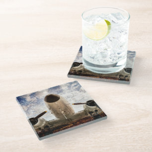 Sky Legend Glass Coaster