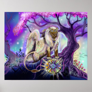 Sky Lion~art print