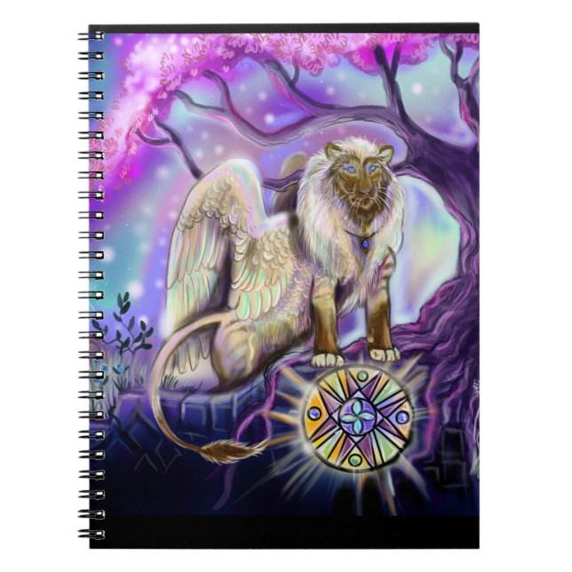 Sky Lion~notebook Notebook (Front)