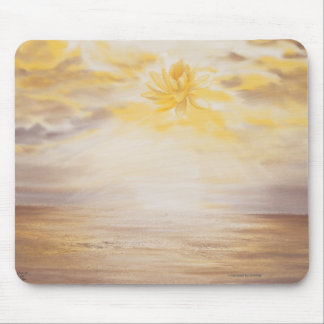 Sky Lotus Mouse Mat