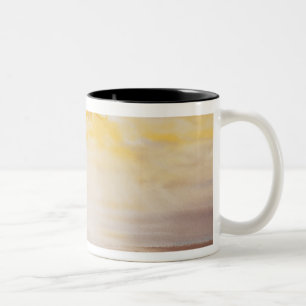 Sky Lotus Two-Tone Coffee Mug