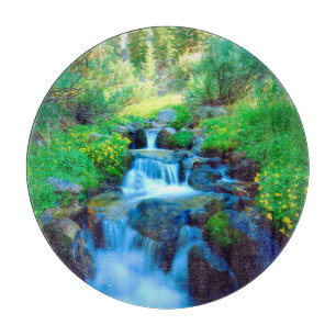 Sky Meadows in the Sierra Nevada Mountains Cutting Board