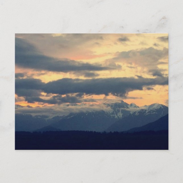 Sky, Mountain, and Cloud Postcard (Front)