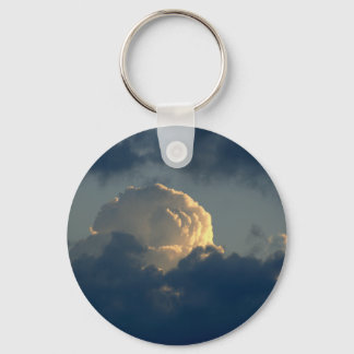 Sky Mushroom Key Ring