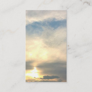 Sky Mystical Lightworker Spiritual Business Cards