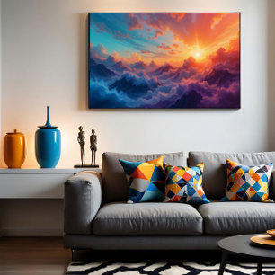 Sky Ocean Canvas Print