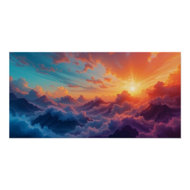 Sky Ocean Poster (Front)