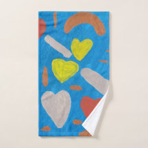 Sky of Love Hand Towel