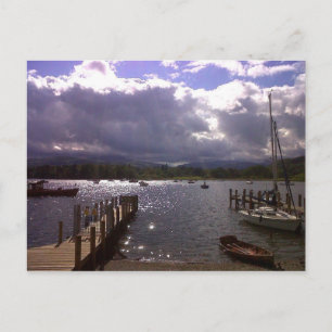 Sky of Windemere,Uk Postcard