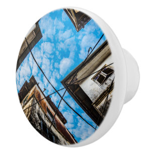 Sky Over Stonetown, Zanzibar Ceramic Knob