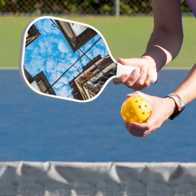Sky Over Stonetown, Zanzibar Pickleball Paddle (Insitu)