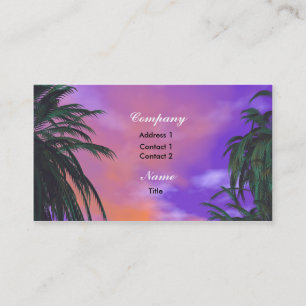 Sky Palms Business Card