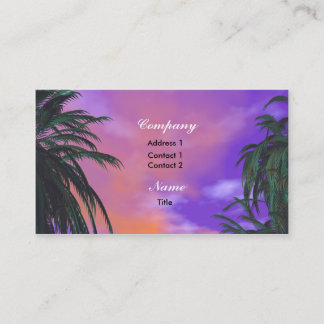 Sky Palms Business Card