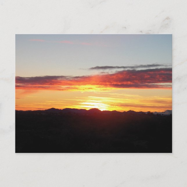 sky photo on hike postcard (Front)