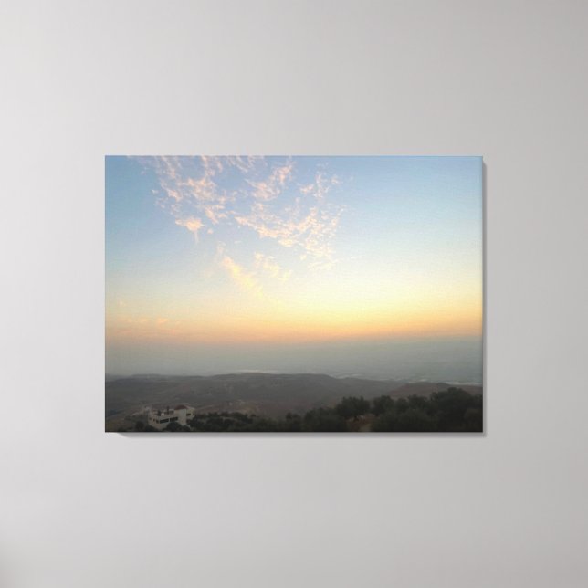 sky photo ,Stretched Canvas Print (Front)