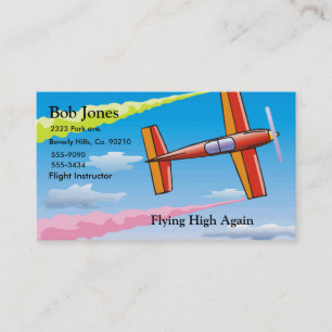 Sky Plane Set Business Card
