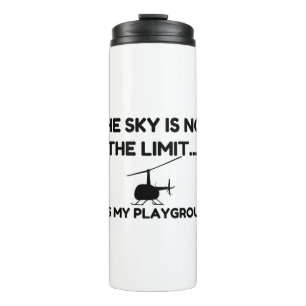 SKY PLAYGROUND Helicopter Thermal Tumbler