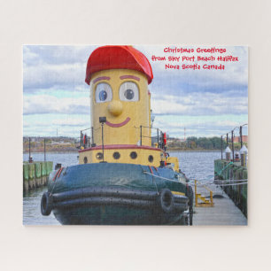 Sky Port Beach Halifax Nova Scotia Canada. Jigsaw  Puzzle