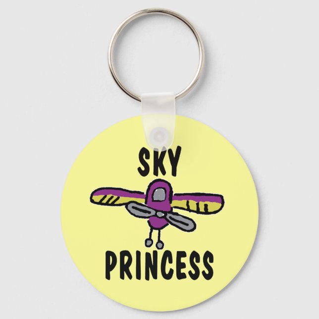 Sky Princess Key Ring (Front)