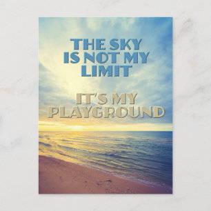Sky Quote Postcard