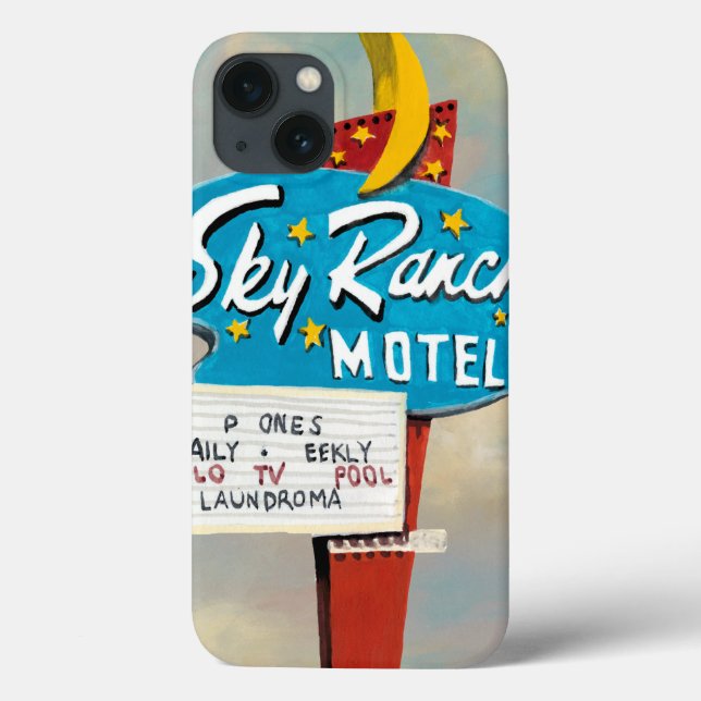 Sky Ranch Motel Sign Case-Mate iPhone Case (Back)