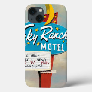 Sky Ranch Motel Sign iPhone 13 Case