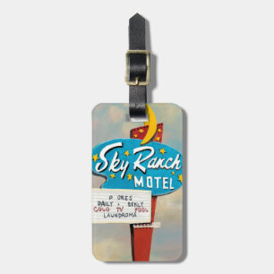 Sky Ranch Motel Sign Luggage Tag