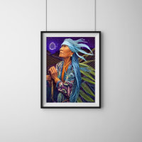 Sky Road Walker Native American Fantasy Art