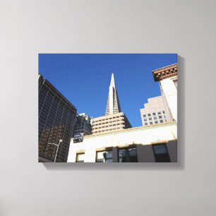 Sky Scrapers in San Francisco Canvas Print