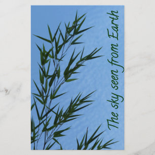 sky seen from earth stationery