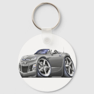 Sky Silver Car Key Ring