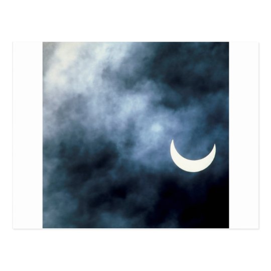 Sky Solar Eclipse Joshua Tree California Postcard