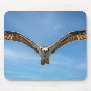 Sky Sovereign Osprey Flight Wildlife Photo Art Mouse Mat
