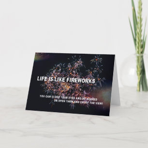 SKY SPARKLER Greeting Card