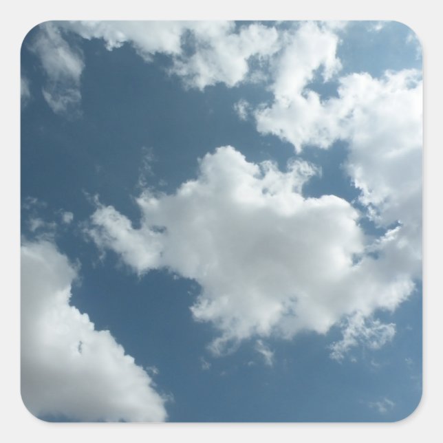 Sky Square Sticker (Front)