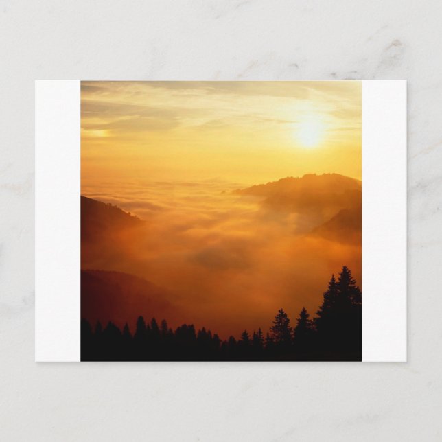 Sky St Gallen Switzerland Postcard (Front)
