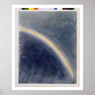 Sky Study with Rainbow, 1827 (w/c on paper) Poster