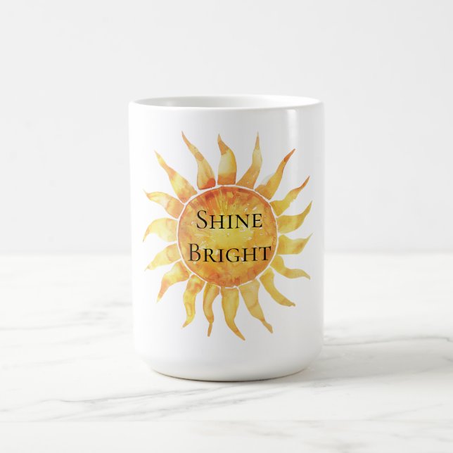 Sky Sun Shine Bright Coffee Mug (Center)