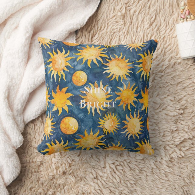 Sky Sun Shine Bright Cushion (Blanket)
