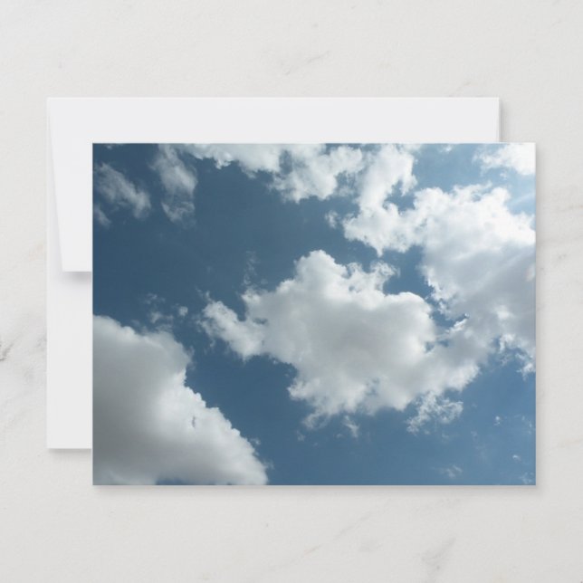 Sky Thank You Card (Front)