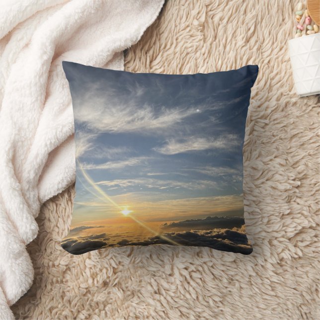 "Sky" Throw Pillow (Blanket)