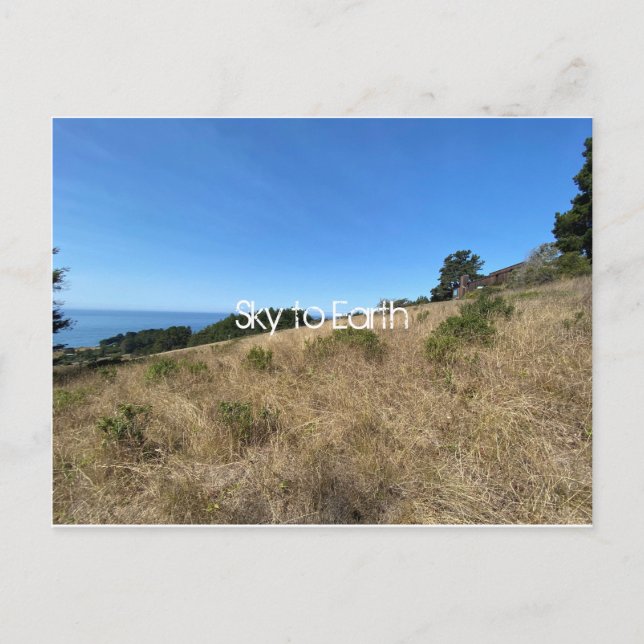Sky to Earth Postcard (Front)
