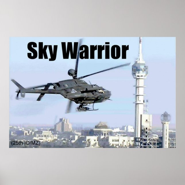 Sky Warrior Poster (Front)